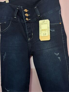 Colombian jeans with effect push up
